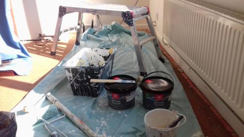 Tikkurila Optiva on the job